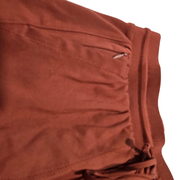 Rachel Zoe Brown Track Pants with Tapered Leg and Elastic Cuffs (New) - Picture 8 of 11